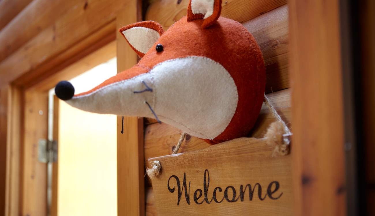 Look out for our friendly fox.