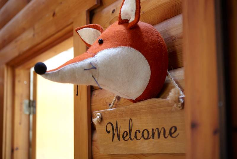 Look out for our friendly fox.