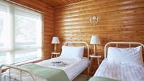 The twin bedroom.