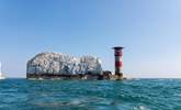 Just a short distance by car from Yarmouth is the iconic Needles. Well worth a visit for the view. - Thumbnail Image