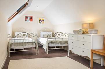 Bedroom 5 is the only bedroom on the second floor.