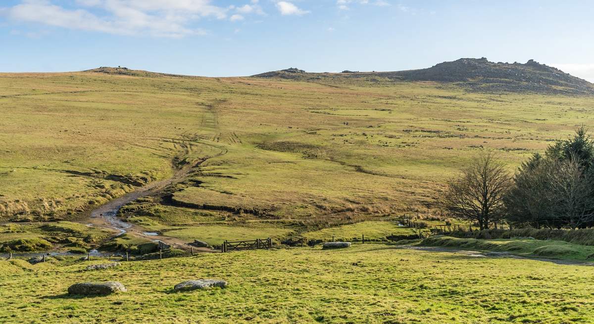 The dramatic landscape of Bodmin Moor is a rambler's paradise.