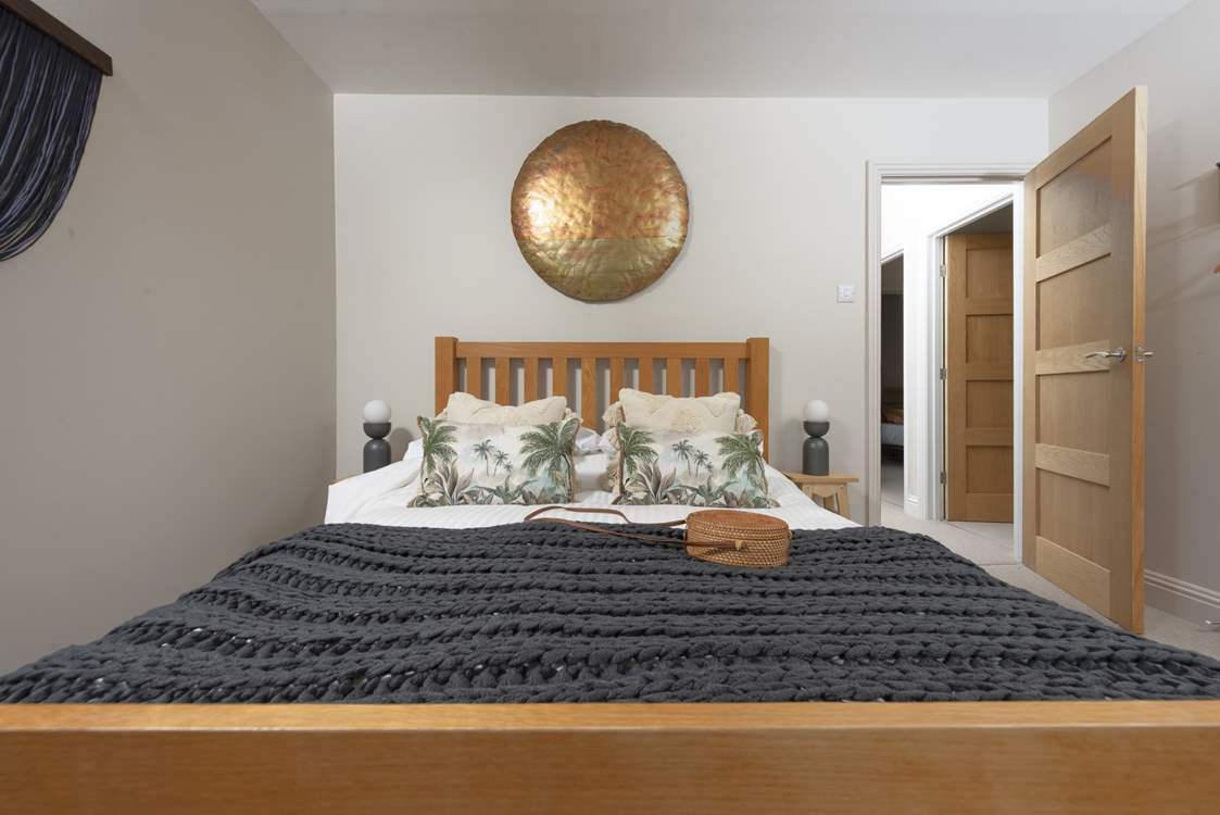 Snuggle up under the covers.
