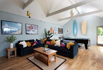 The fabulous games-room.
