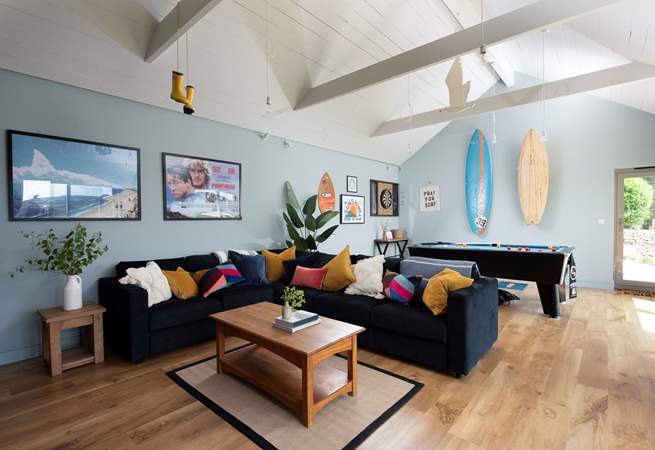 The fabulous games-room.