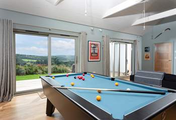  Pool and darts are on offer in the games-room.