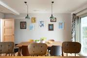 With the dining-area so close it makes it easy to serve up meals, or even have them outside on the terrace.