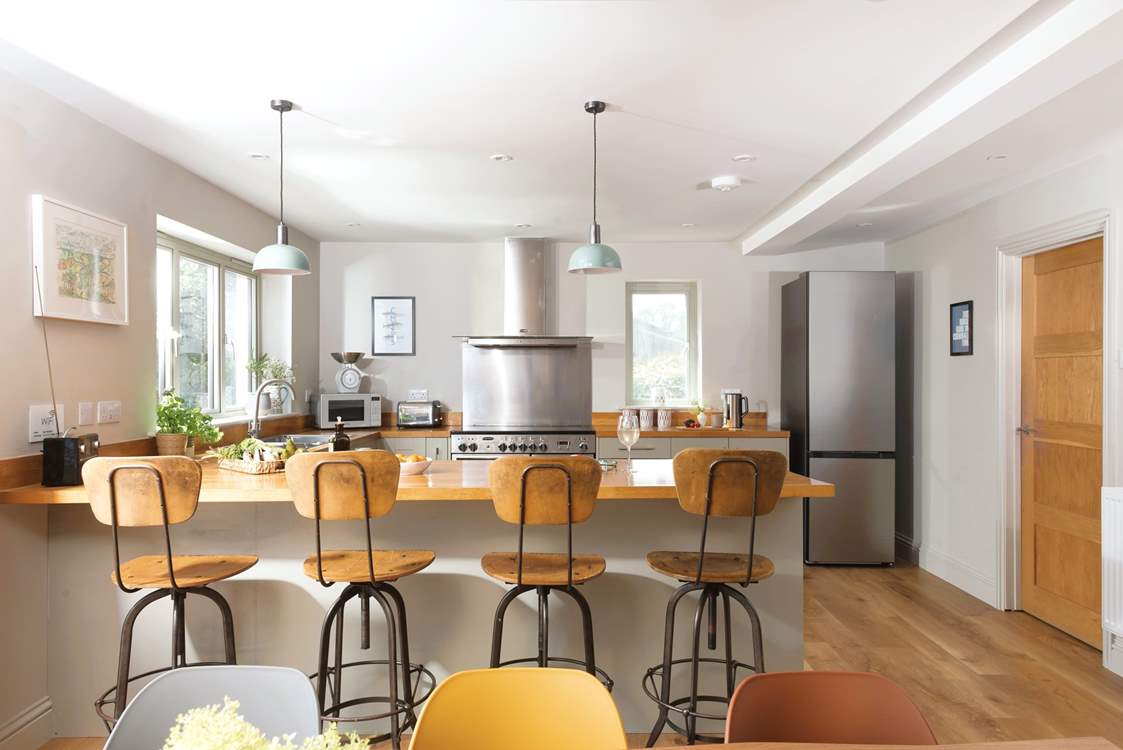 The kitchen/diner.