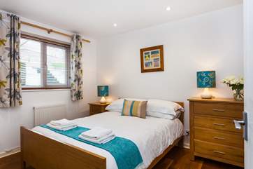 Bedroom 3 is a double and is light and bright.