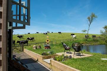 The only neighbours you need to worry about are the friendly cows.