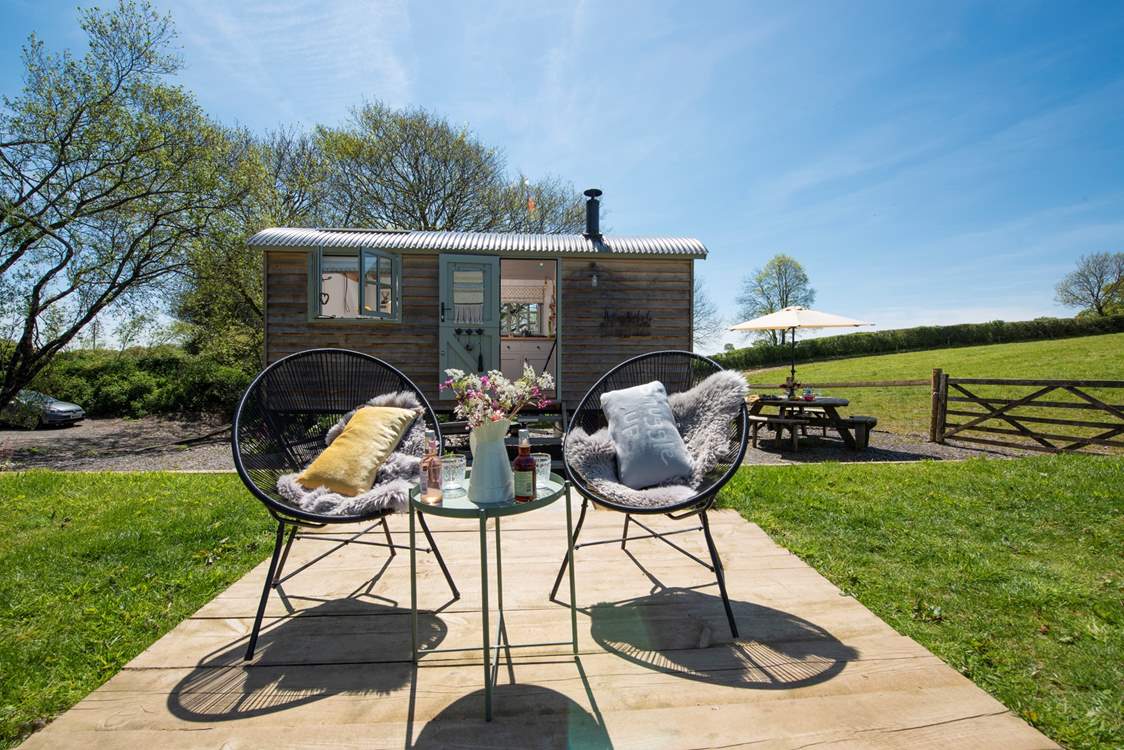 Take a seat and relax in nature's paradise.
