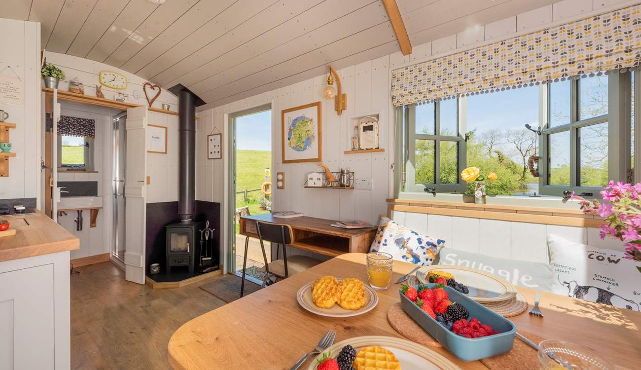 The idyllic spot to enjoy a lazy mid-week brunch. 