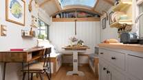 The perfect hideaway to call home for a little while. 