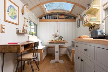 The perfect hideaway to call home for a little while.