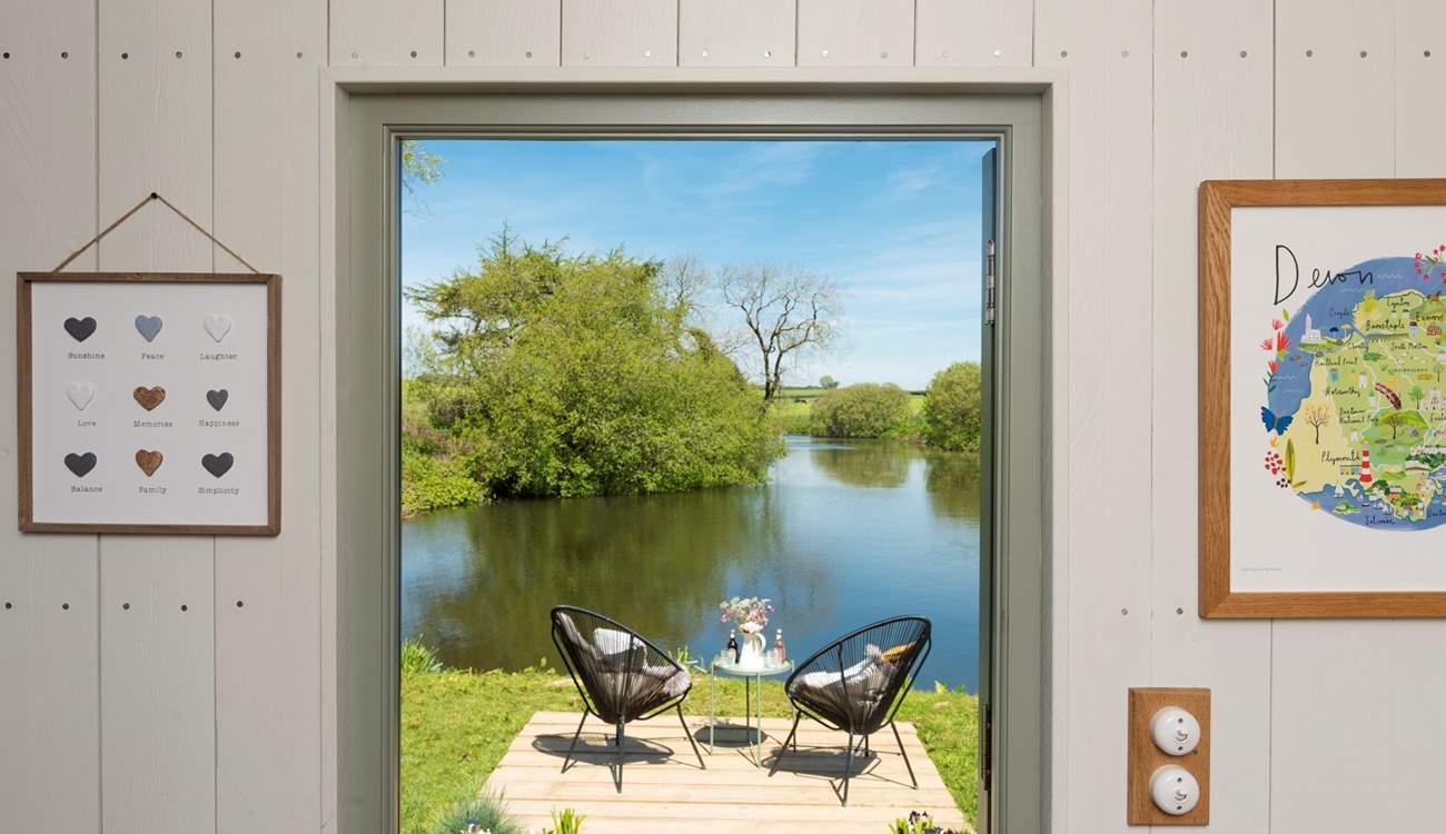 And just look at this view. Simply stunning. 