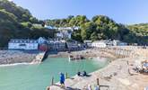 Clovelly is a magical unspoilt fishing village where donkeys still pull the cart loads of provisions up and down the cobbled streets - not a car in sight. - Thumbnail Image