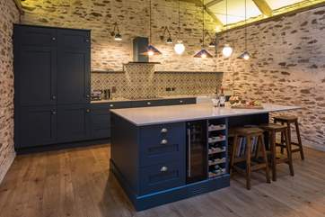 The fully equipped kitchen has everything you will need to whip up a feast.