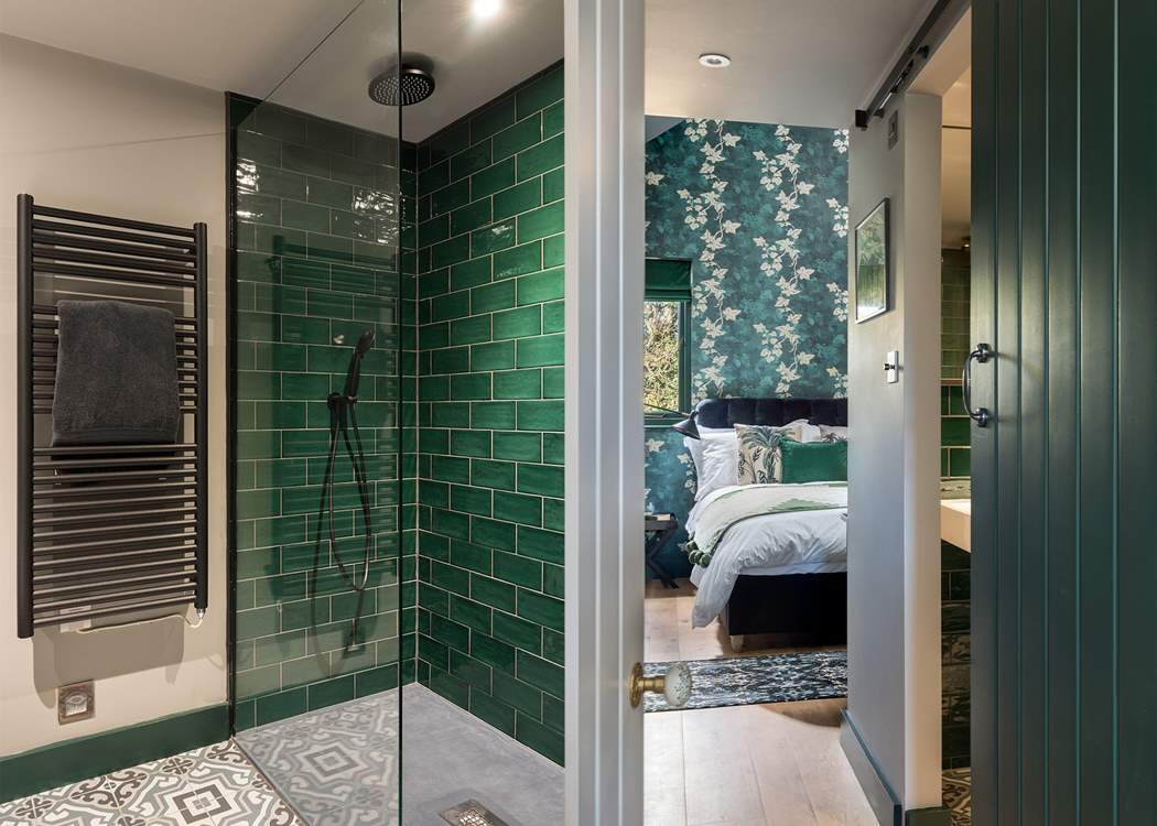 The en-suite for bedroom 2 is quite splendid.