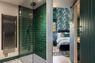The en-suite for bedroom 2 is quite splendid.