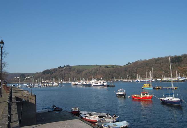Take a trip to Dartmouth and enjoy a walk alongside the river.
