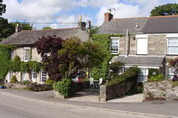 Welcome to Ancarva, it is the pretty cottage in the middle.
