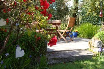 Down a path, shared only with your neighbour, you will find the secret garden.