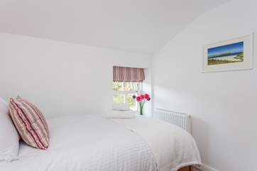 Bedroom 3 also overlooks the gorgeous rear garden.