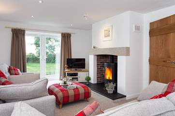 Play a game or two relaxing with the family in front of the roaring wood-burner.