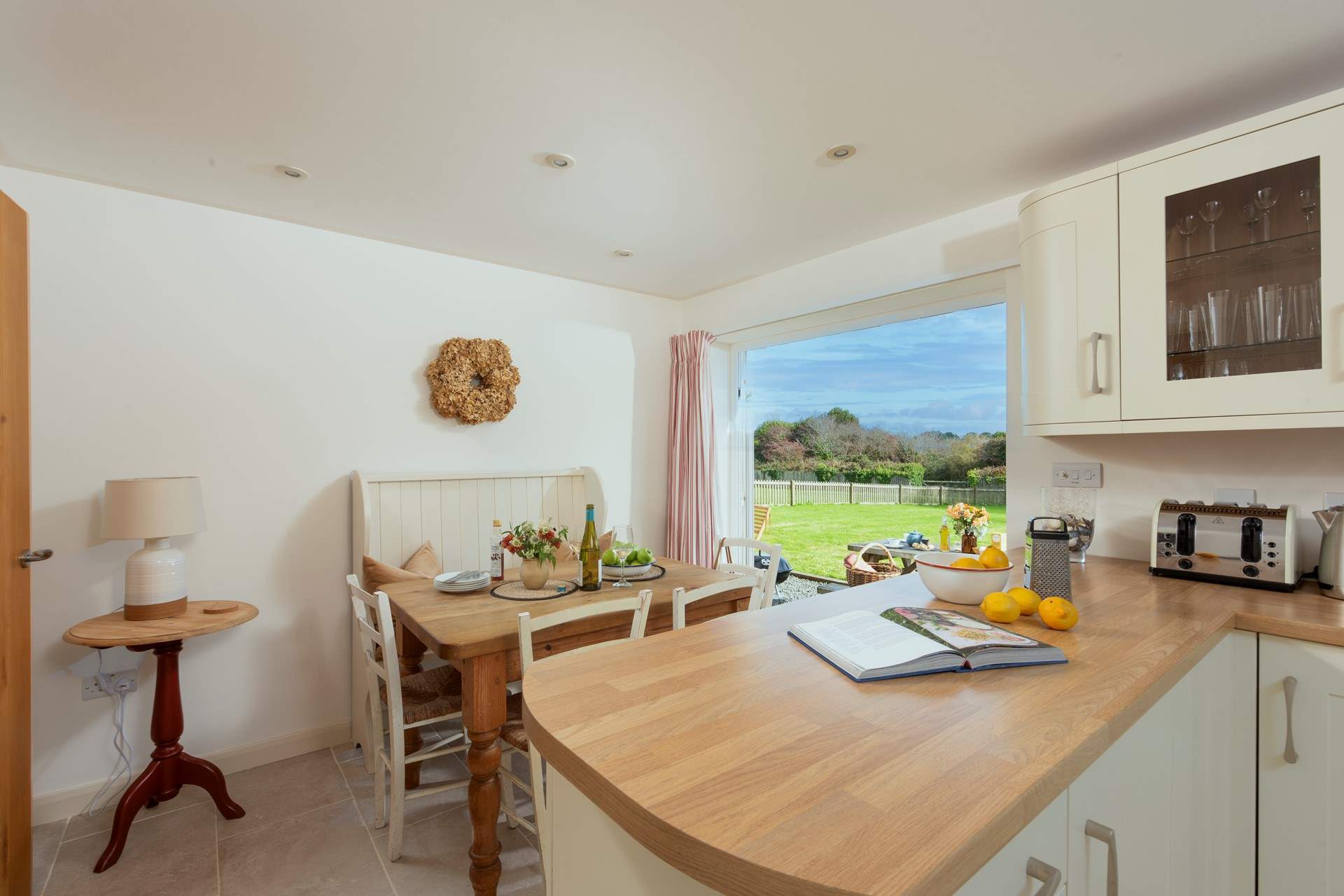 A beautifully curated space.