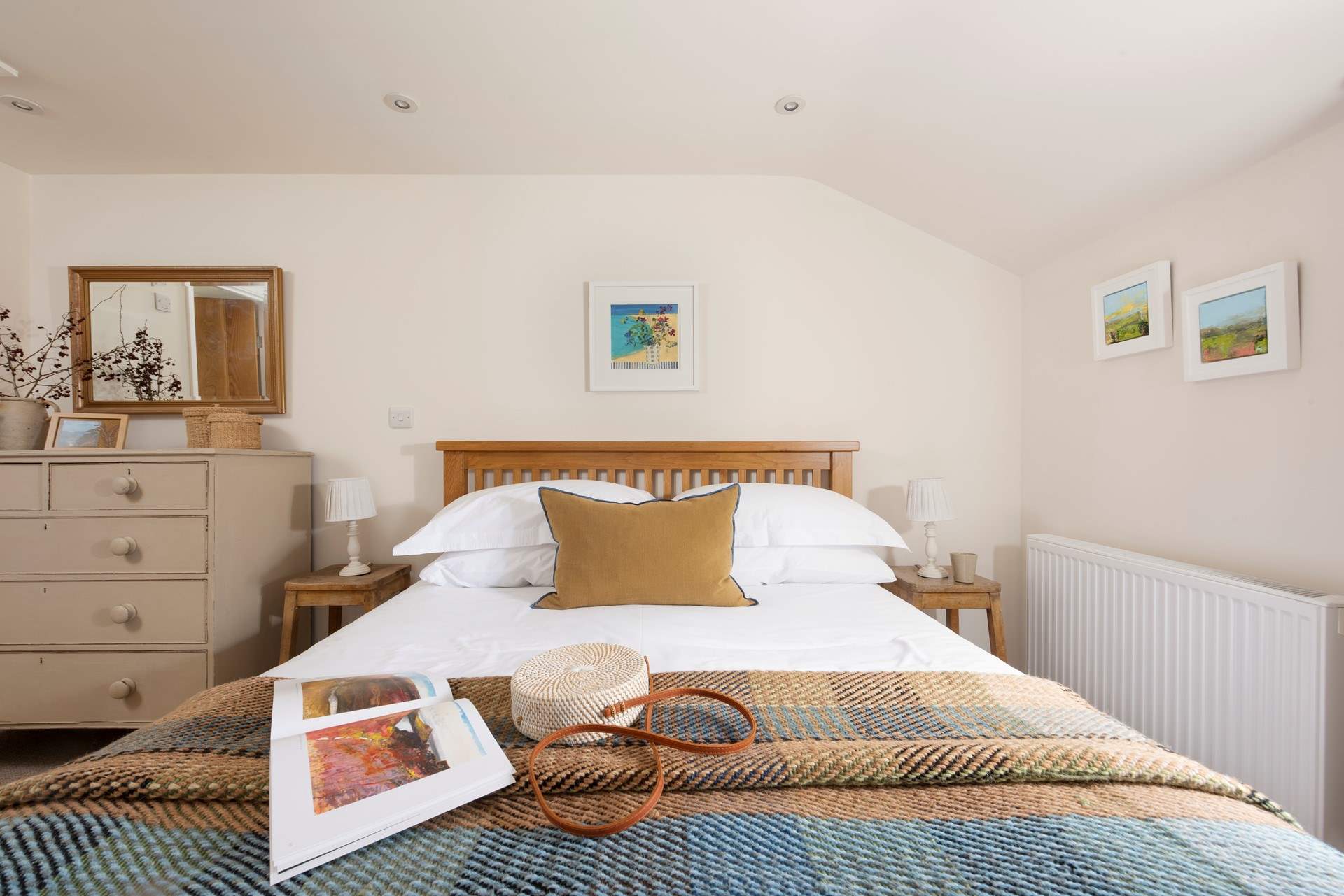 This is king-size bedroom 1. 