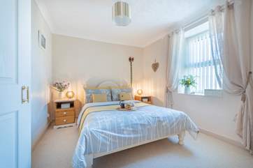 One of the first floor double bedrooms.