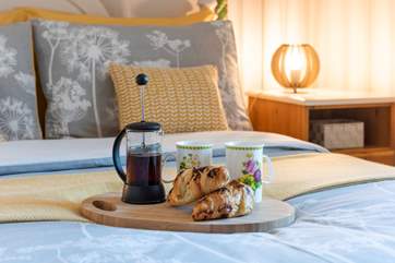 Breakfast in bed?