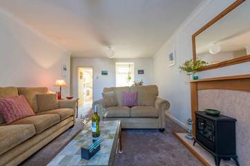 A spacious living-area.