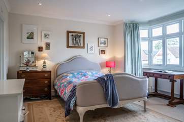 First floor double bedroom with king-size bed...
