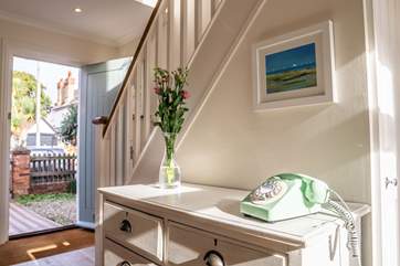There is a fitted stair-gate at the top and bottom of the stairs.