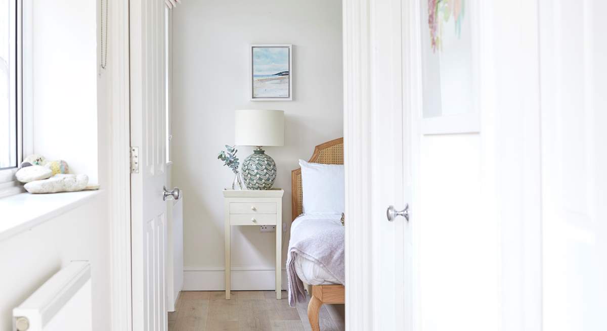 Ground floor bedroom with king-size bed.
