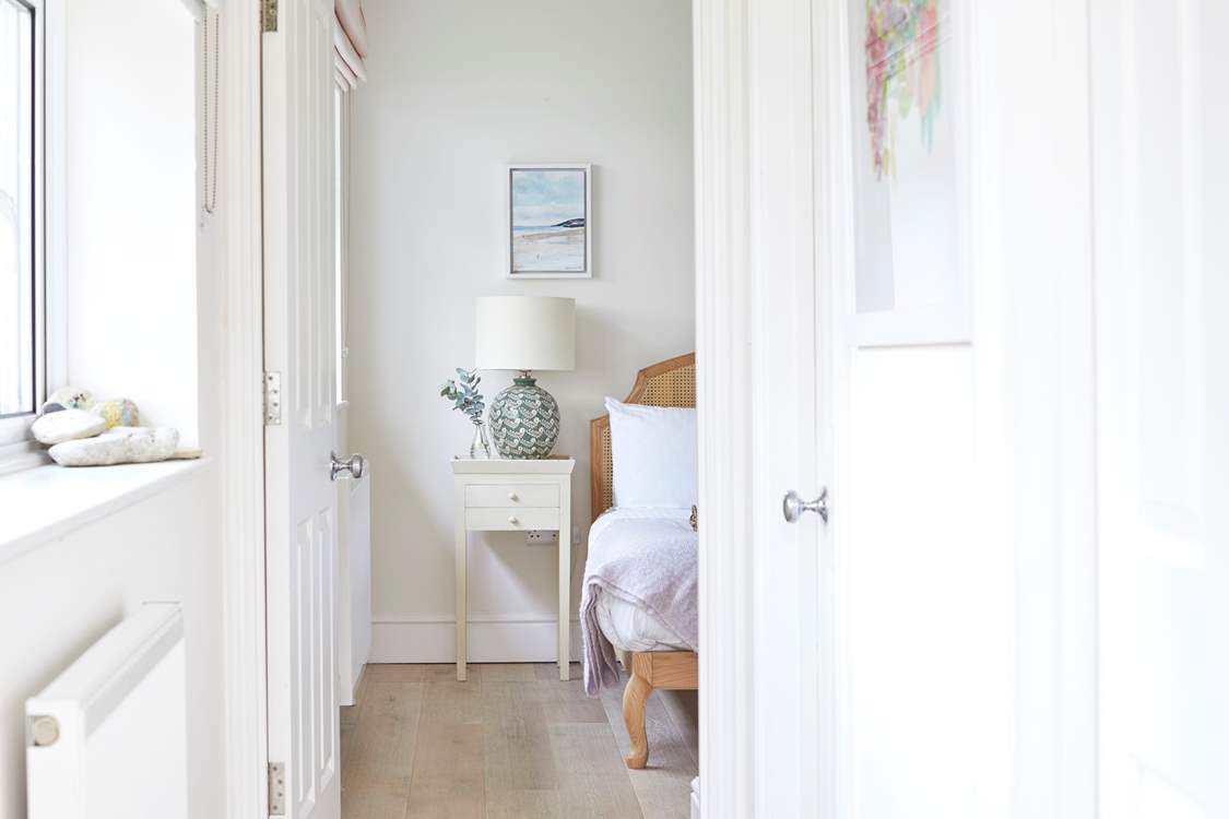 Ground floor bedroom with king-size bed.