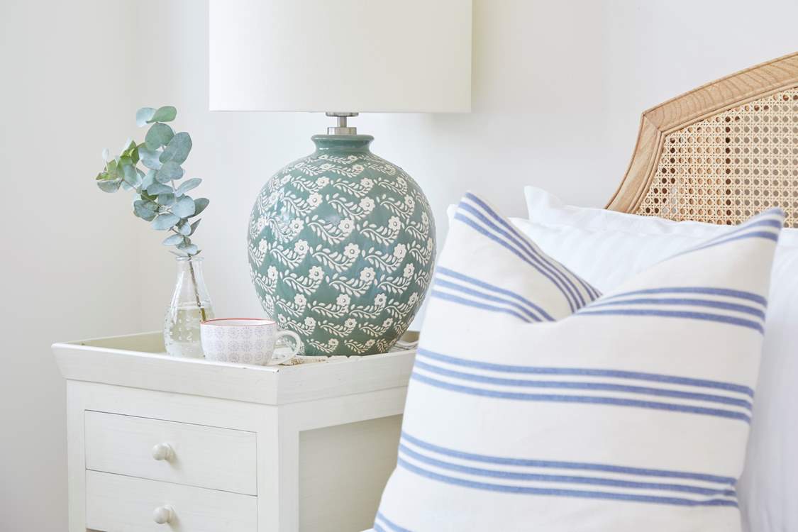 Thoughtfully decorated with guests' comfort in mind.