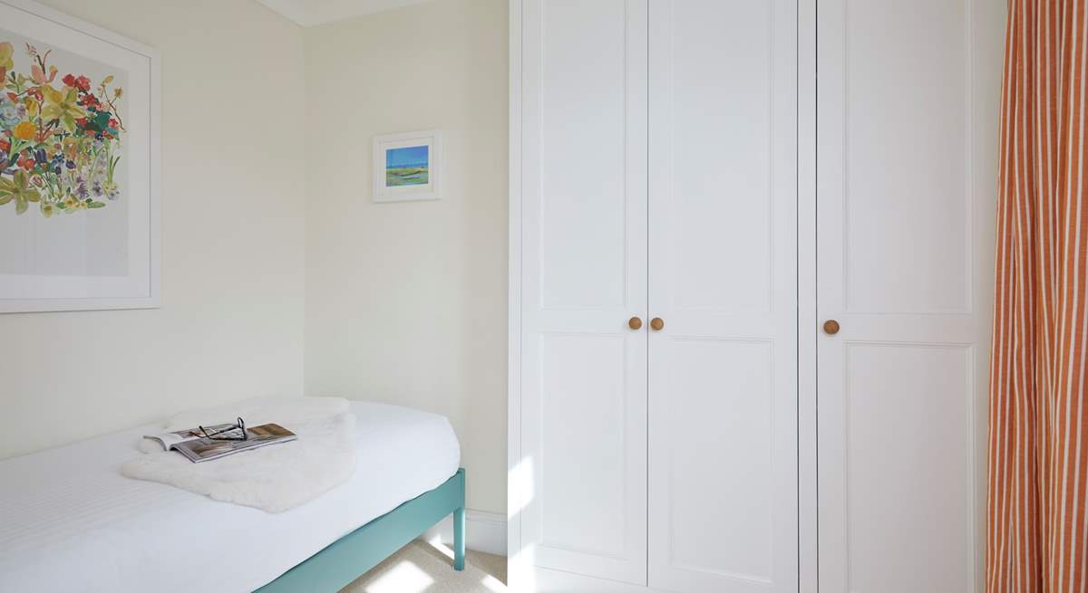 This bedroom is situated to the rear of the property and overlooks the garden.