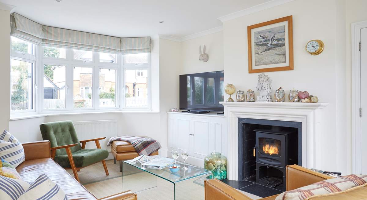 This property is cosy at any time of year.