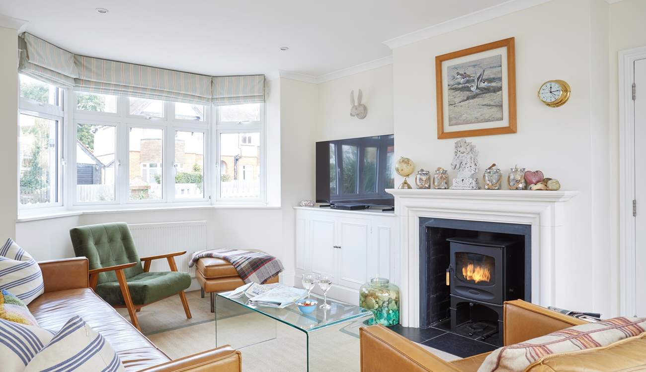 This property is cosy at any time of year.