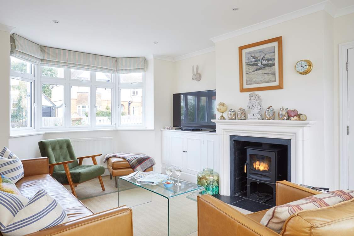 This property is cosy at any time of year.