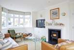 This property is cosy at any time of year.