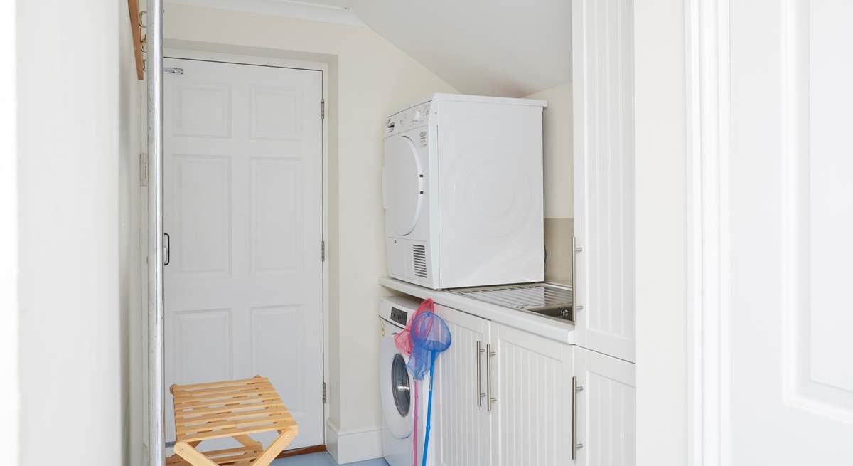 The handy utility-room.
