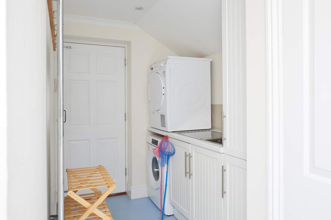 The handy utility-room.