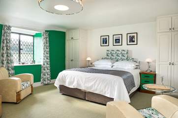 Bedroom 2 is a shrine to everything Art Deco and is truly fabulous.