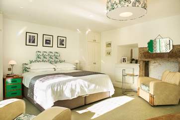 There are five individually styled bedrooms.