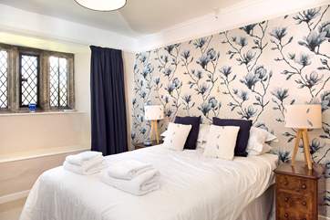 Each bedroom has its own style - you are sure to have a favourite - Bedroom 4 has a super comfy king-size bed.