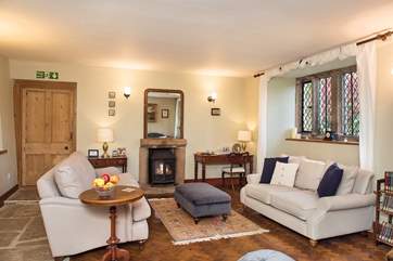 The drawing-room is a wonderfully relaxing room.