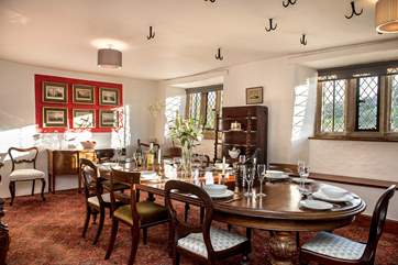 Mealtimes will be a real celebration in the dining-room.